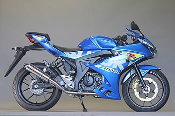 GSX-R125 gsx-s125 DL33B WR’s マフラー WR'S GSX-R125/GSX-S125 ラウンドタイプフルエキゾースト